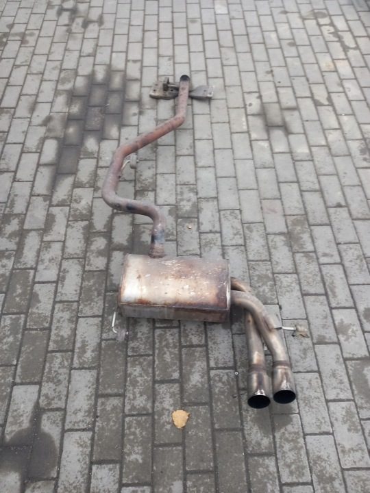 ЗАДНИЙ ГЛУШИТЕЛЬ ТРУБА 5N0253611C VW TIGUAN 5N 2.0TDI ОРИГИНАЛ, фото 2