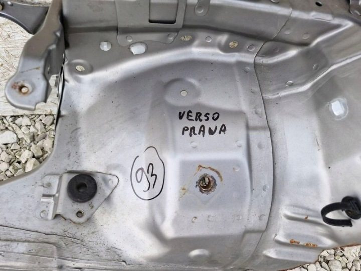 TOYOTA VERSO I 1 РЕСТАЙЛИНГ ЛОНЖЕРОН ПРАВЫЙ ПЕРЕДНИЙ ЧЕТВЕРТЬ, фото 4