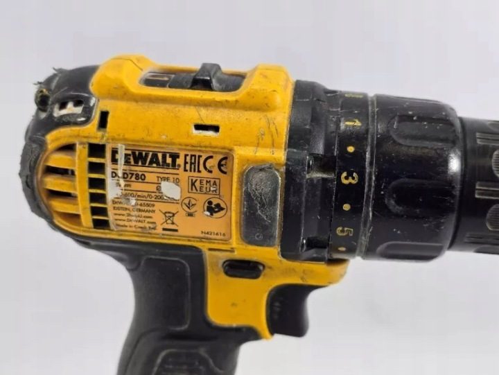 Дрель-шуруповерт аккумуляторный DeWalt DCD780M2 18 В, фото 3