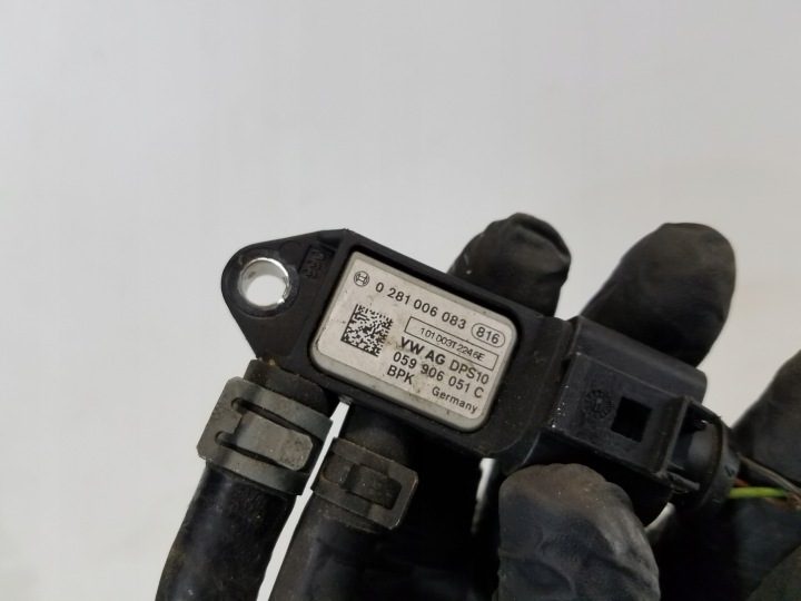 ДАТЧИК ДАВЛЕНИЯ ВЫХЛОПНЫХ ГАЗОВ AUDI SKODA SEAT 059906051C, фото 3
