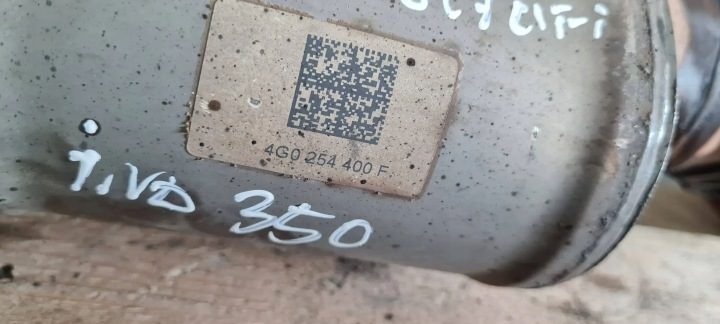A6 C7 4G РЕСТАЙЛИНГ КАТАЛИЗАТОР ТРУБА ФИЛЬТР ТВЕРДЫХ ЧАСТИЦ 3.0 TDI 4G0254400F, фото 9