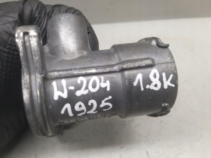 Патрубок охлаждения жидкости блок 1.8 компрессор W204 CLK 1.8i M271 271952 A2712001356, фото 10