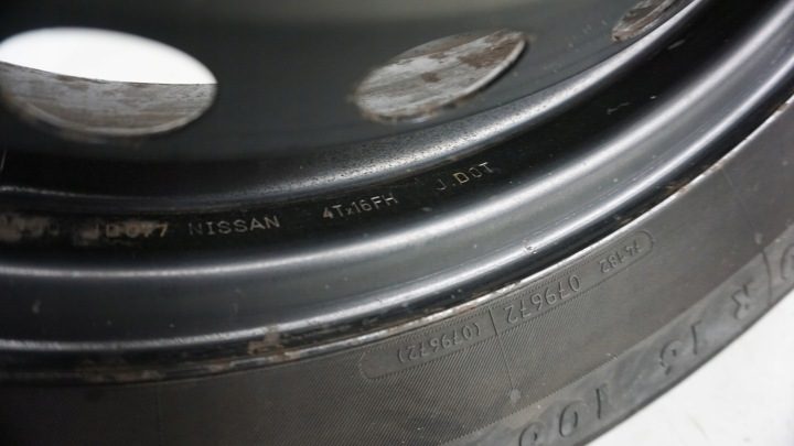 Колесо запасное докатка запаска 16 Nissan Qashqai J10 40300-JD077, фото 11