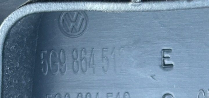 КРОНШТЕЙН МОЛДИНГ БАГАЖНИКА ПРАВЫЙ ЛЕВЫЙ VW GOLF VII УНИВЕРСАЛ 12-, фото 7