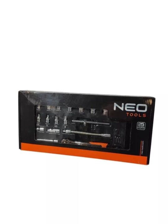 Личинка для szafki с головками 1/4" Neo 84-237, фото 1