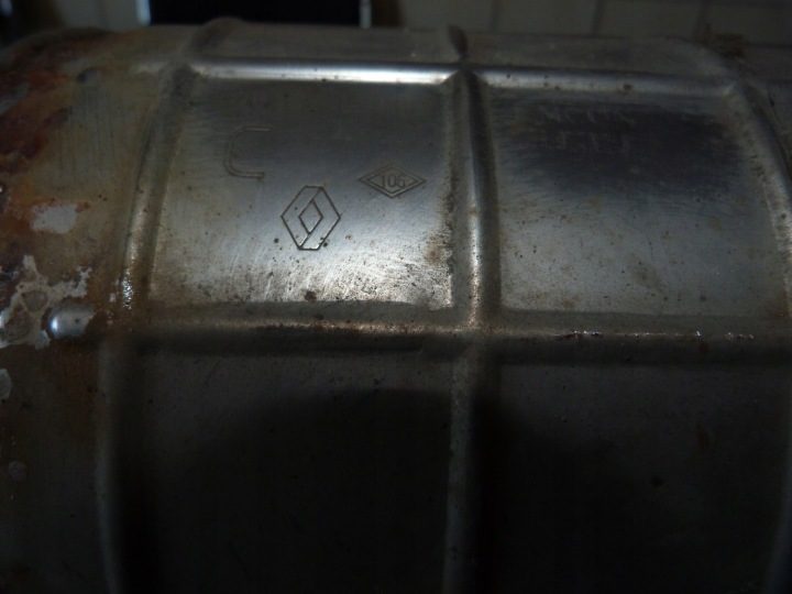 Renault OE 208020760R фильтр твердых частиц, фото 4