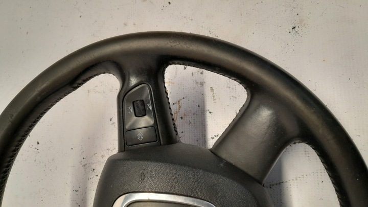 AUDI A4 B7 РУЛЬ КОЖА ПОДУШКА БЕЗОПАСНОСТИ МУЛЬТИФУНКЦИОНАЛЬНАЯ, фото 3