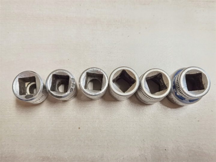 Насадки 3/8" 6-kątne 8,10,11,12,14,17 мм, фото 3