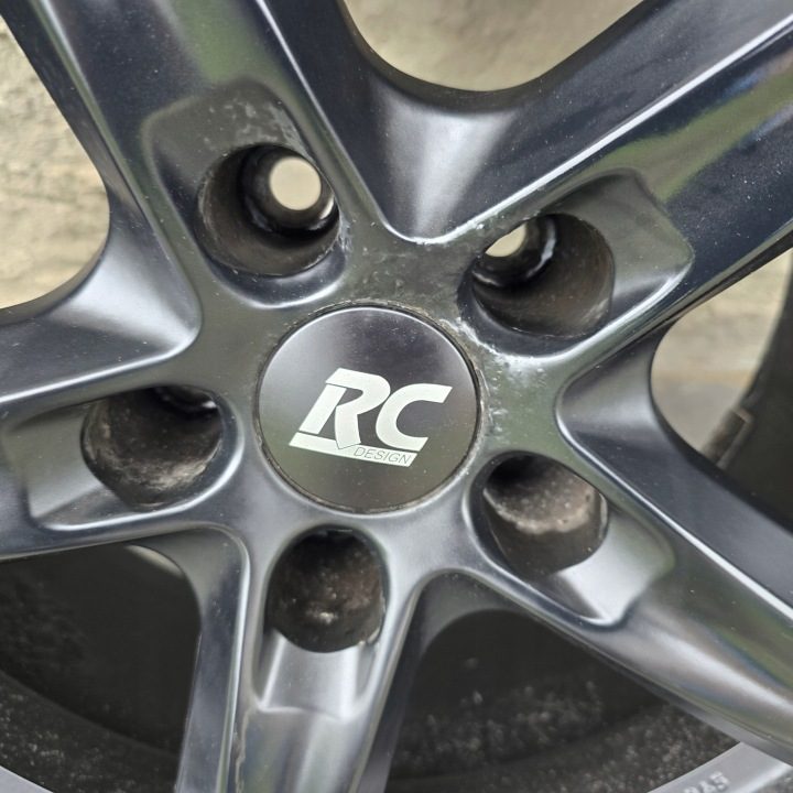 ЛИТЫЕ ДИСКИ BROCK RC 17 ET35 AUDI A4 A5 ЗИМНИЕ ШИНЫ 7 мм 2019 г., фото 5
