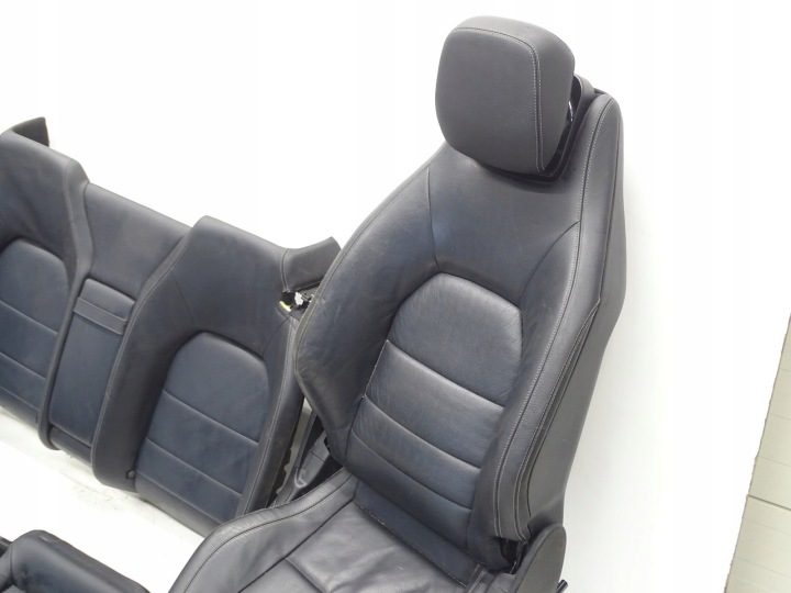 КОМПЛЕКТ СИДЕНЬЯ ДИВАН СПИНКА КОЖА MERCEDES W207 КАБРИОЛЕТ, фото 3