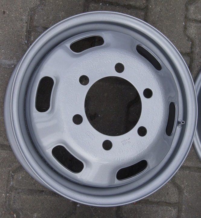 Штампованный диск Iveco OE 6.0" x 16" 6x205, фото 3