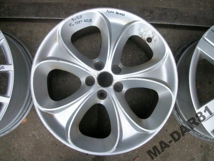 Литой диск Alfa Romeo OE ALFA ROMEO 147 156 159 7.0" x 17" 5x98 ET 40, фото 1
