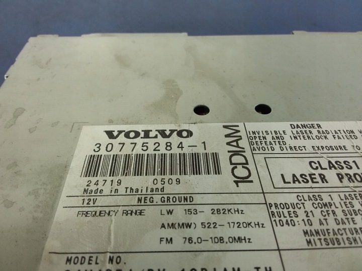Volvo S40 II V50 C30 04-12 Считыватель CD Магнитола, фото 4