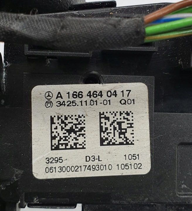 БЛОК УПРАВЛЕНИЯ МУЛЬТИФУНКЦИИ РУЛЯ MERCEDES W176 A1664640417, фото 6