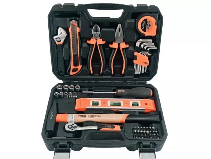 NEO TOOLS Комплект Инструментов Универсальный 60 шт. Торцевые головки Биты 10-200, фото 1