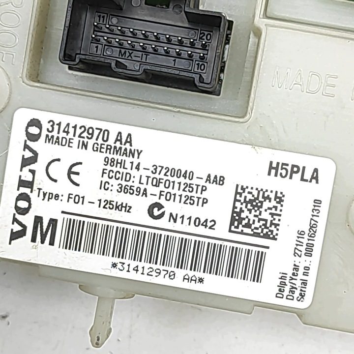 Блок комфорта Volvo S60 II 31412970AA 35121629 2.0L 88 квт 2017, фото 7