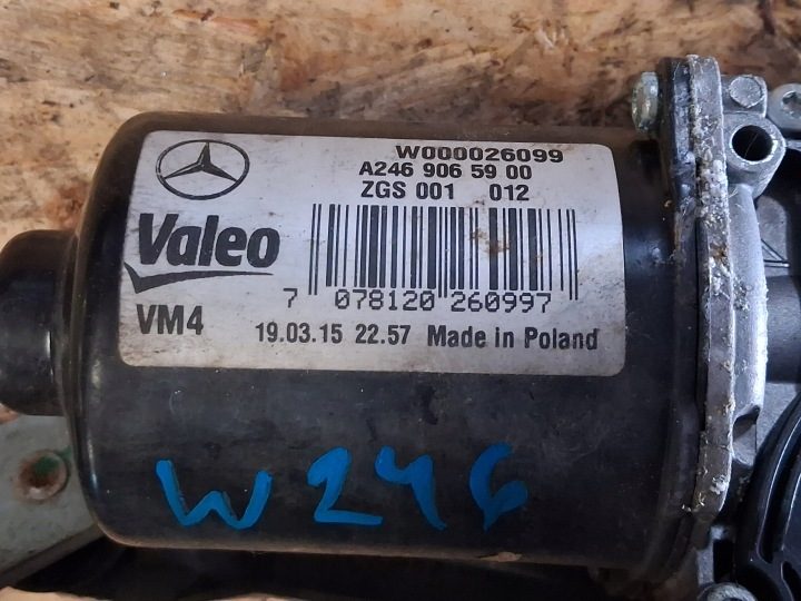 Mercedes B W246 2011-2018 механизм моторчик дворников A2469065900, фото 2