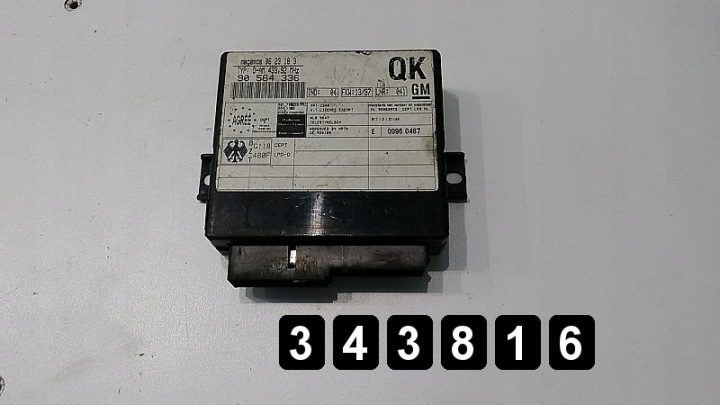 1998 Opel Omega ЭБУ 90564336 QK, фото 1