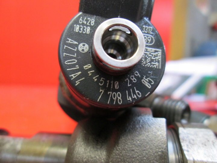 Форсунка BMW 2.0d 0445110289, 7798446 - 05 N47D20C 2011 г., фото 3