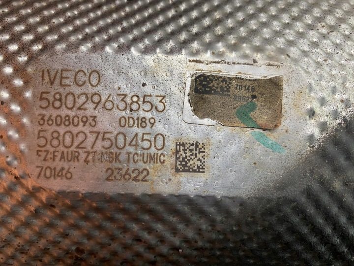 IVECO DAILY EURO 6 2.3 3.0 DPF КАТАЛИЗАТОР ФИЛЬТР ТВЕРДЫХ ЧАСТИЦ 2014-, фото 3