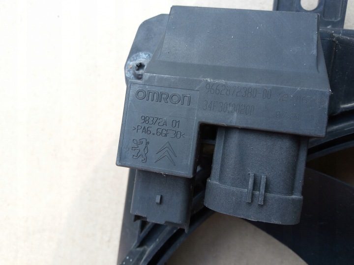 CITROEN C3 PICASSO C4 ВЕНТИЛЯТОР РАДИАТОРА 9812028580, фото 4