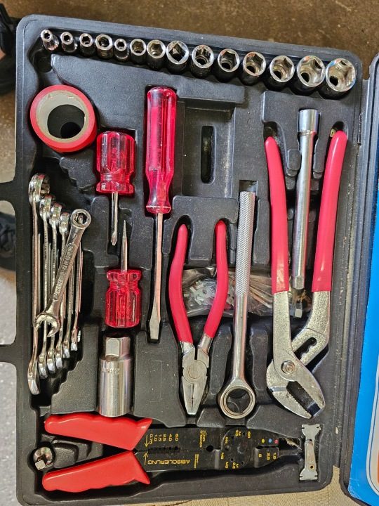 КОМПЛЕКТ ИНСТРУМЕНТОВ ЛЮКС TOOLS | 69 ЭЛЕМЕНТОВ | WZK-69A, фото 3