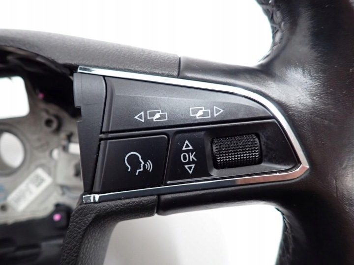 РУЛЬ МУЛЬТИФУНКЦИОНАЛЬНЫЙ КОЖА 5F0919719B 5F0919719 SEAT LEON III 5F 17 г., фото 2