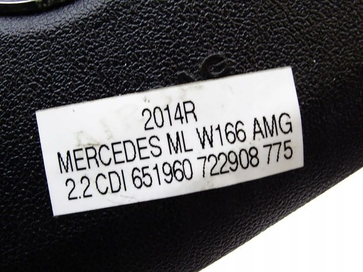 ПОДУШКА БЕЗОПАСНОСТИ ВОДИТЕЛЯ AIRBAG MERCEDES ML W166 1668600002, фото 6