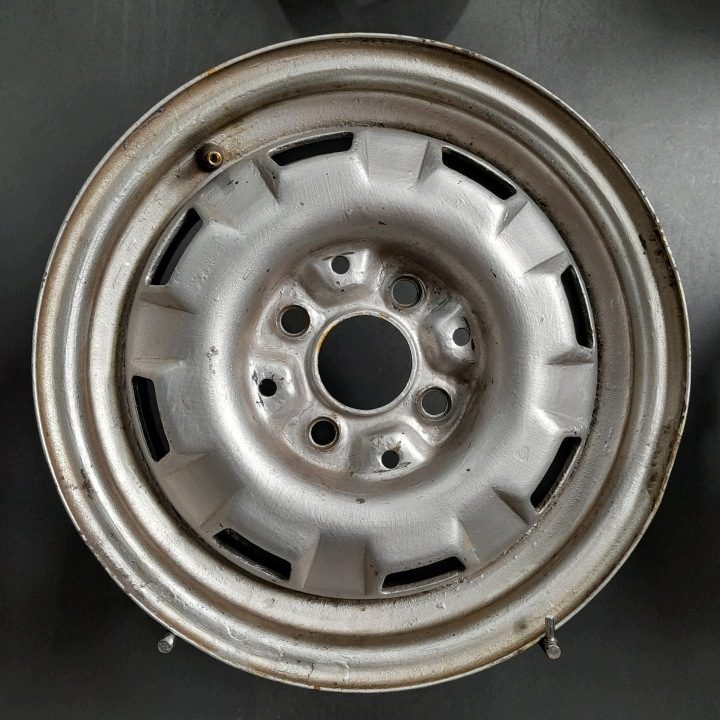 4× Штампованный диск Volkswagen 5.5" x 13" 5x112 ET 38, фото 4