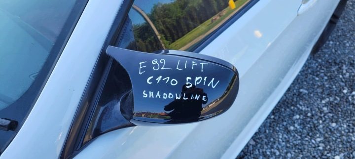 ЗЕРКАЛО ПРАВОЕ ЛЕВОЕ КОМПЛЕКТ BMW E92 E93 5 пин SHADOW LINE РЕСТАЙЛИНГ UK C110, фото 4
