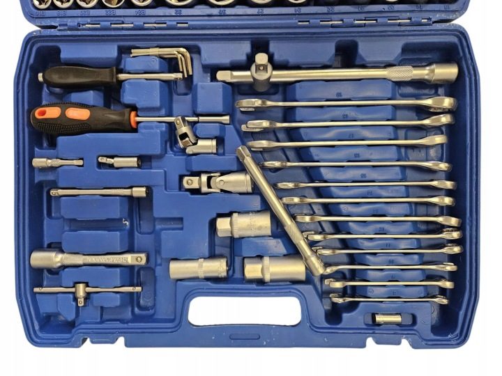 Комплект торцевых головок 216 шт. трещотка биты насадки кейс Meister, фото 5