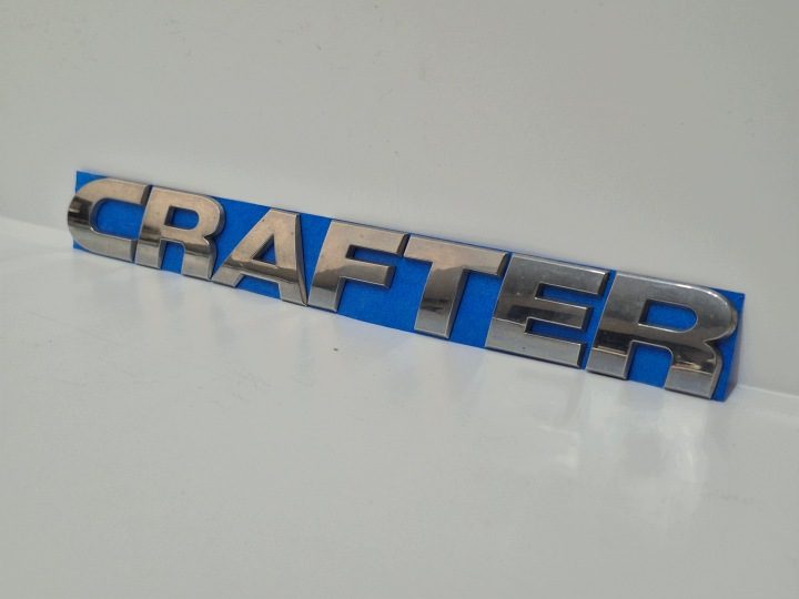 VW CRAFTER I (2E) 06-16 ЭМБЛЕМА НАДПИСЬ ДВЕРИ ЗАДНЯЯ ОРИГИНАЛЬНАЯ, фото 3