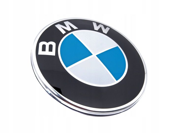 ЗНАЧОК ЭМБЛЕМА КАПОТ ПЕРЕДНИЙ ЗАДНИЙ BMW 82 мм, фото 2