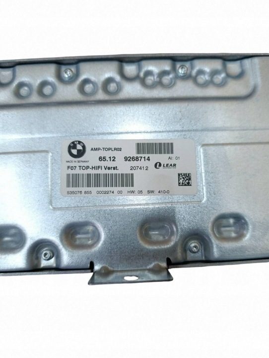 Блок управления аудио Hi-Fi Задний BMW 7 F01 F02 F03 F04 9268714, фото 12