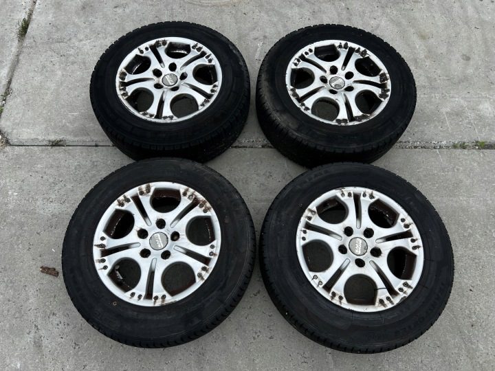 КОЛЕСА ДИСКИ ШИНЫ ЗИМНИЕ ЛЕТНИЕ VW VOLKSWAGEN TRANSPORTER T4 195/70 R15, фото 1