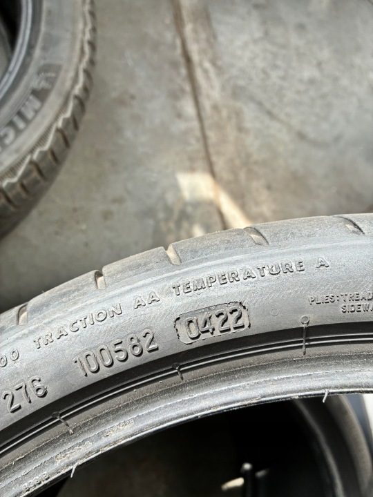 2× Шина летняя Bridgestone PSport 275/30R20 97 Y защита диска, усилитель (XL) * - BMW, фото 2
