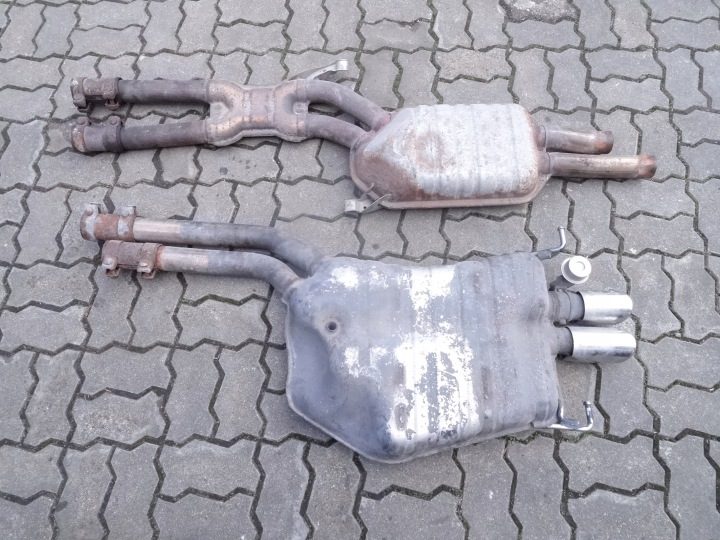4D4253611A AUDI A8 D2 W12 6.0 ГЛУШИТЕЛЬ XPIPE ОРИГ., фото 3