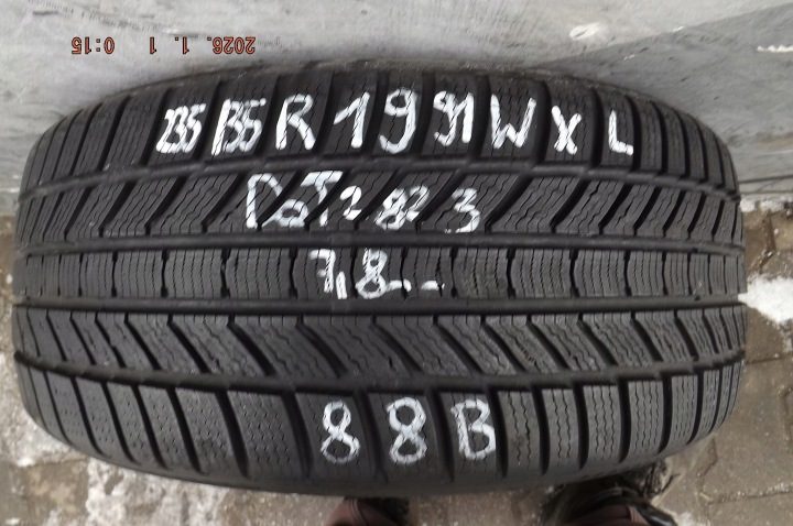 Шина зимняя Continental WinterContact TS 870 P 235/35R19 91 Вт сцепление на снегу (3PMSF), защита диска, усилитель (XL), фото 1