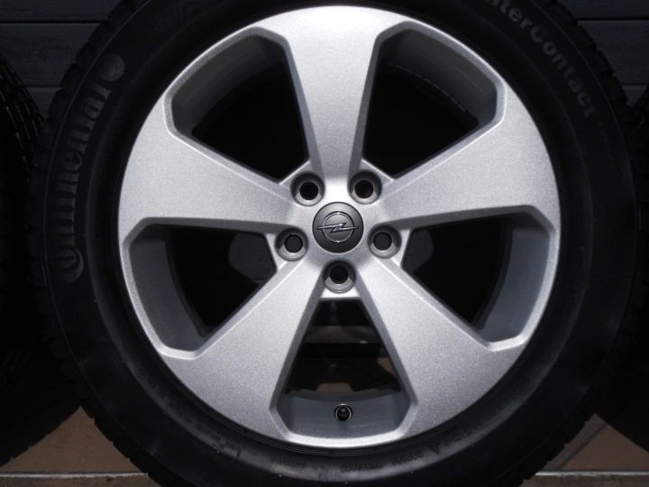 Колеса алюминиевые зимние 17 5x105 OE Opel Mokka Mokka X TPMS +7 мм, фото 3