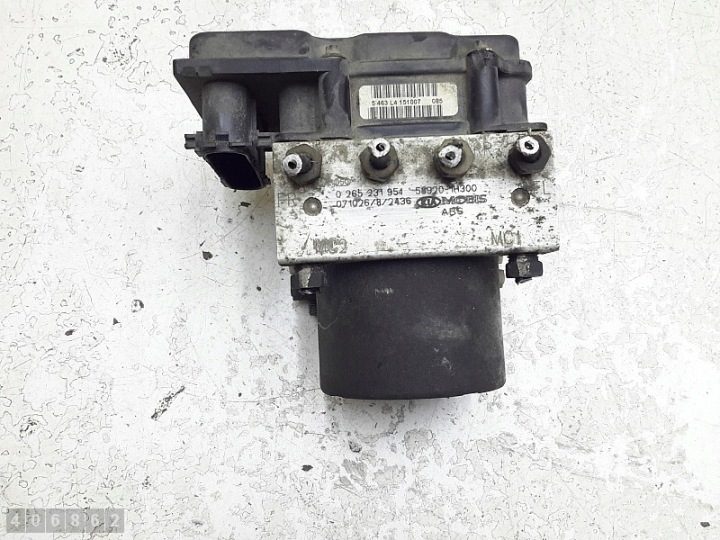 2009 Kia Ceed Блок ABS 0265231951 589201h300 0265800637, фото 3