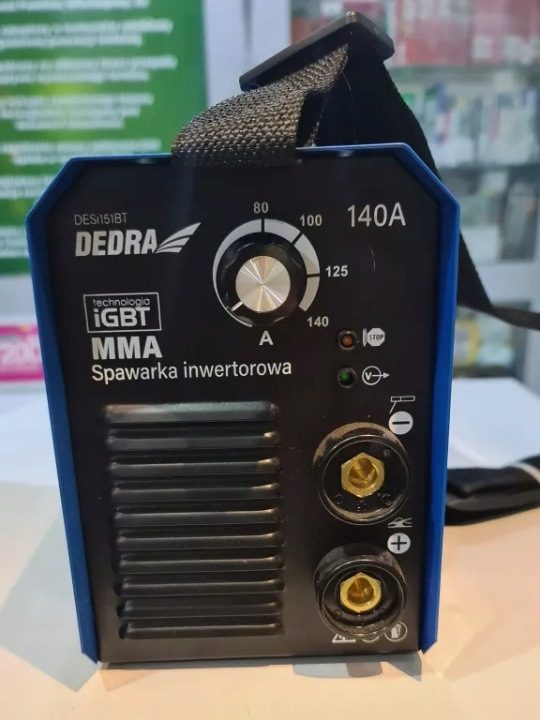 Сварочный инвертор Dedra 80-140 A 230 10 кВА, фото 1