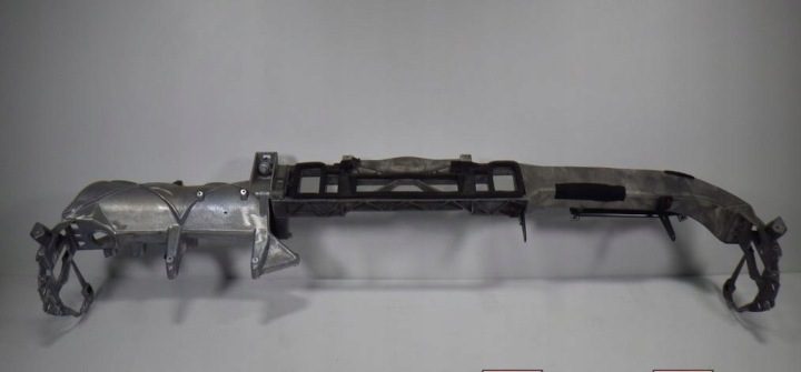 Каркас торпедо консоли Audi S8 A8 D3 4E1857025B, фото 6