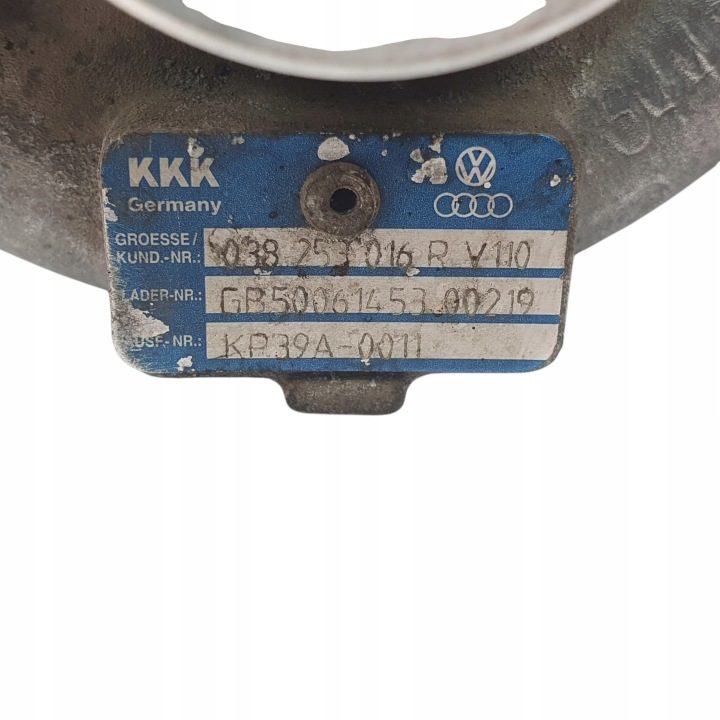 Турбокомпрессор турбо VW Golf V Passat B6 1.9 TDI 038253016R, фото 2