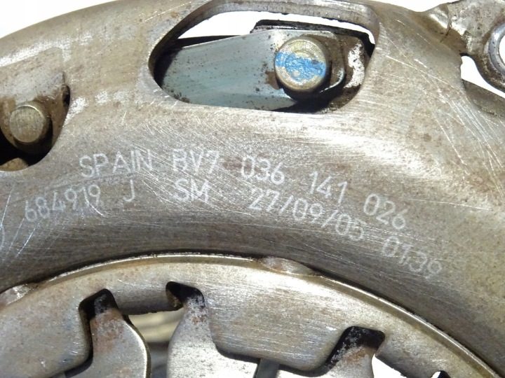 СЦЕПЛЕНИЕ ДИСКОВ КОРЗИНА SKODA OCTAVIA II 2 1.6 BSE, фото 6