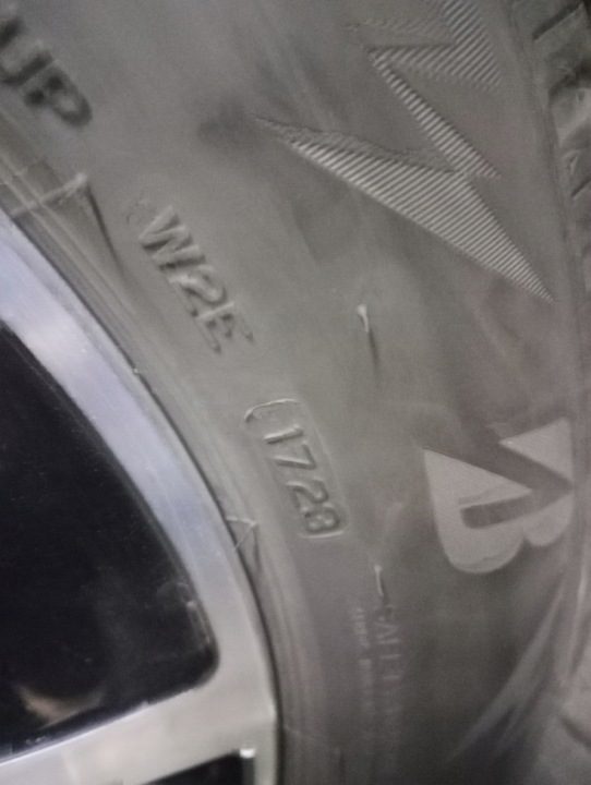 Литые диски 5x112 ET40 шины Bridgestone 225/55/R17 Mercedes Audi Skoda, фото 9