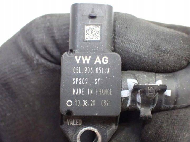 ДАТЧИК ДАВЛЕНИЯ ВЫХЛОПНЫХ ГАЗОВ 05L906051A AUDI A5 II F5 A4 B9 8W 2.0 TDI DEZ 20 г., фото 3