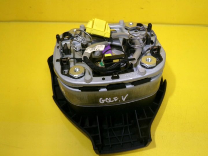 РУЛЬ КОЖАНЫЙ С ПОДУШКОЙ VOLKSWAGEN GOLF V 1K0419091 NR163, фото 13