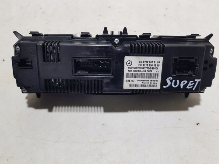 Блок управления печкой кондиционера Mercedes W212 2129009109, фото 4
