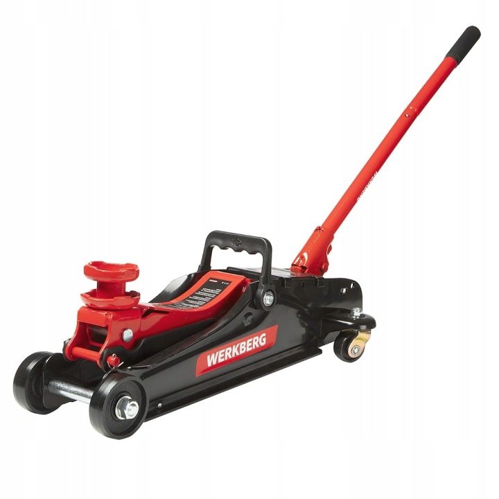 Автомобильный домкрат гидравлический лягушка низкопрофильная WERKBERG 2,5T 380 мм, фото 7