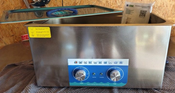 DK SONIC Ultrasonic Cleaner 4L – мойка stołowa с стали nierdzewnej M1859, фото 6